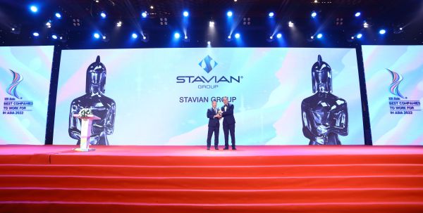 Stavian Group is honored as one of the "Best companies to work for in Asia"